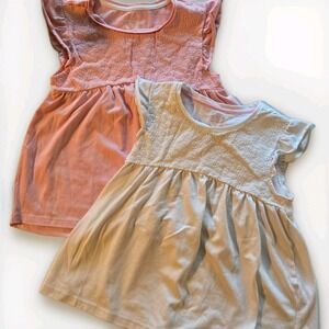 F‎ & F Baby Girls Some Bunny Loves You Eyelet Top Tee Summer  Girls 4T